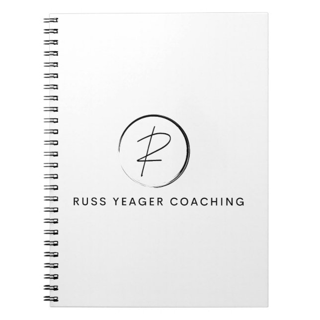 Cuaderno Russ Yeager Coaching Signature Logo (Frente)