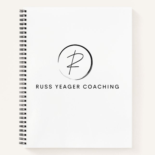 Cuaderno Russ Yeager Coaching Signature Logo (Anverso)