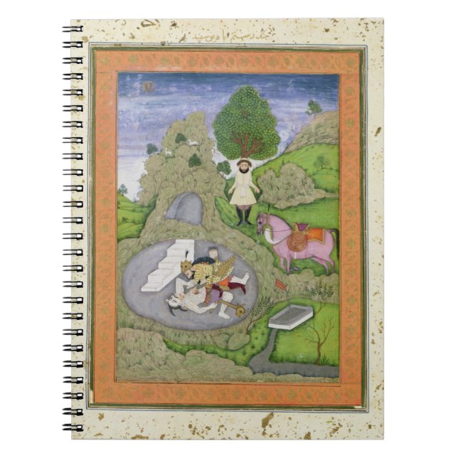 Cuaderno Rustam que mata al demonio blanco, ilustracion de (Frente)