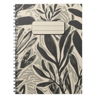 Cuaderno Rustic Eucalyptus Leaves & Branches