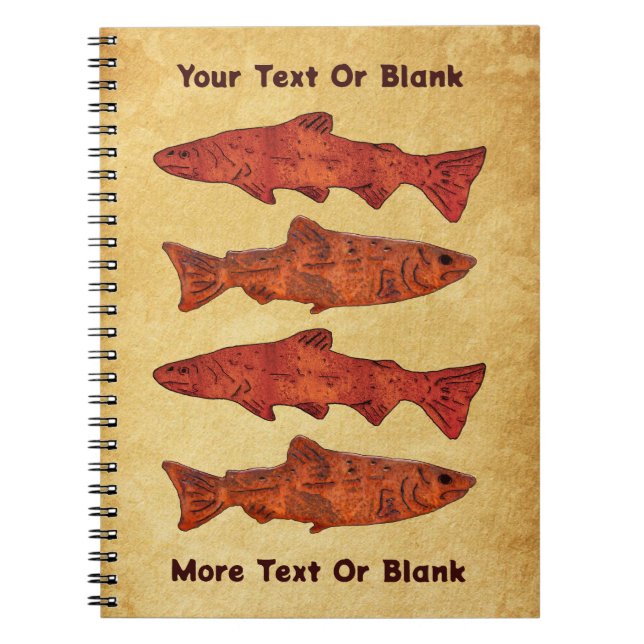 Cuaderno Rustic Trout (Frente)