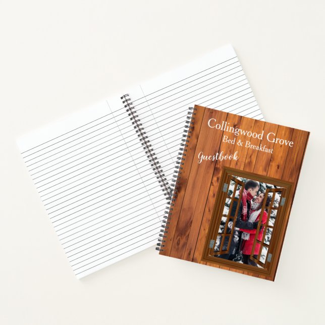Cuaderno Rústico Bed and Breakfast 🌿 Country Inn Guestbook (Interior)