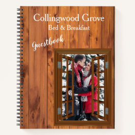 Cuaderno Rústico Bed and Breakfast 🌿 Country Inn Guestbook