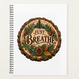 Cuaderno Rustico de Bosque de Pino con Tapas Duras