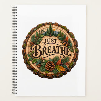 Cuaderno Rustico de Bosque de Pino con Tapas Duras