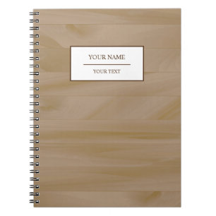 Cuaderno Rústico De Madera Granero Campestre
