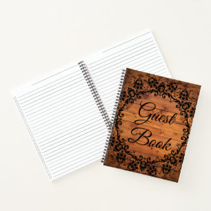 Cuaderno Rustico Shabby Chic Floral Boda Ducha Nupcial 
