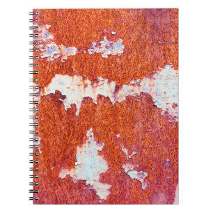 Cuaderno Rusto metalizado texturegrunge, texturado, abstrac