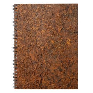 Cuaderno Rusty Metalizado: Estética texturizada de hierro.