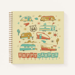 Cuaderno Ruta 66 Feliz Camper