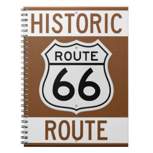 CUADERNO RUTA 66 NOTEBOOK