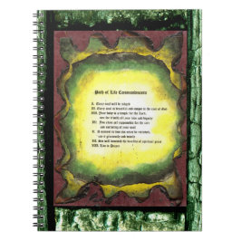 Cuaderno Ruta de los mandamientos de vida
