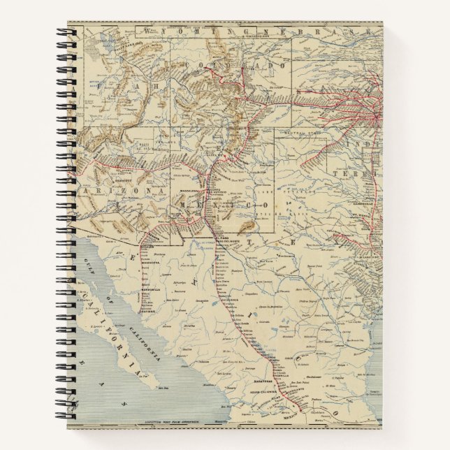 Cuaderno Ruta del Fe Sante, California (Anverso)