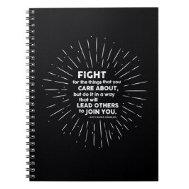 Cuaderno Ruth Bader Ginsburg RBG Bloc de notas de lucha