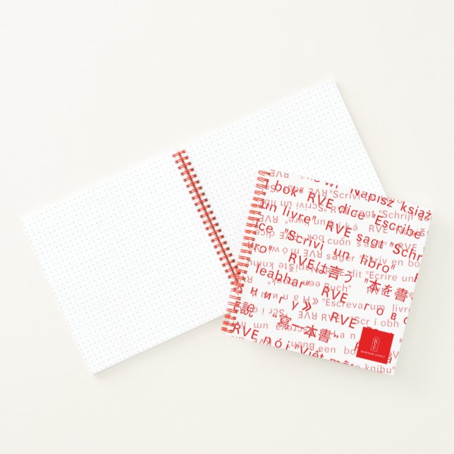 Cuaderno RVE DICE: "Escribe un libro" Square Journal (Interior)