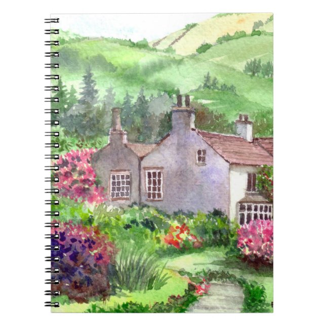 Cuaderno Rydal Mount, la casa de William Wordsworth (Frente)