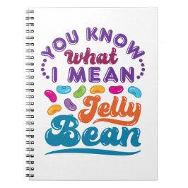 Cuaderno Sabes A Qué Me Refiero Jelly Bean