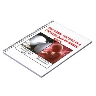 CUADERNO SABES QUE VIVES EN UN PAÍS DIRIGIDO POR IDIOTAS CU