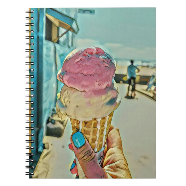 Cuaderno sabor de helado (Frente)