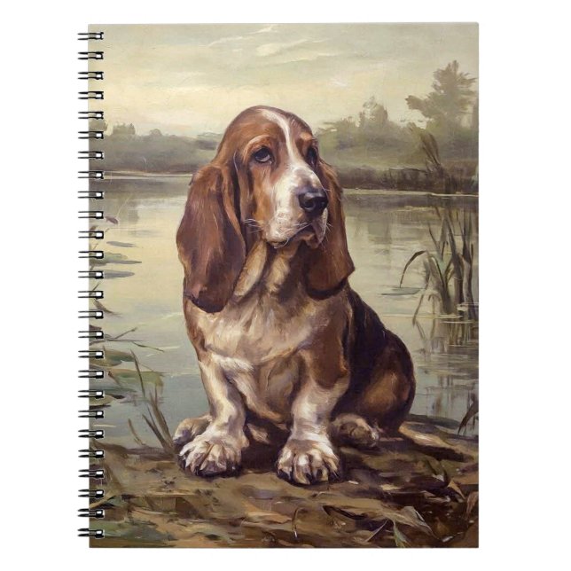 Cuaderno Sabueso basset (Frente)