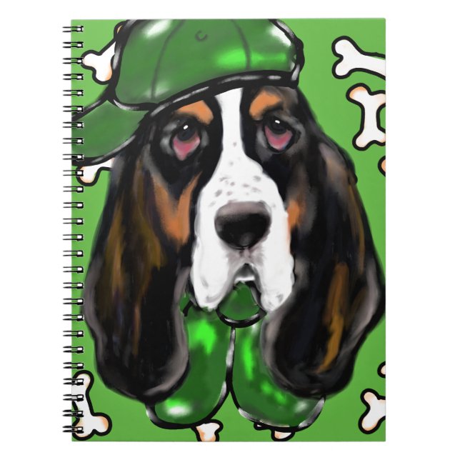 Cuaderno Sabueso Basset (Frente)