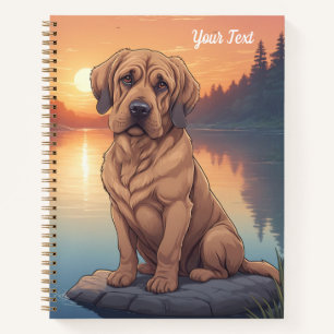 Cuaderno Sabueso junto al lago