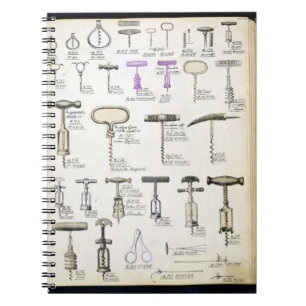 Cuaderno Sacacorchos, de un catálogo comercial de la