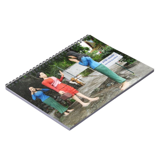 Cuaderno Sacar las caras detrás de la espalda (Lado Izquierdo)