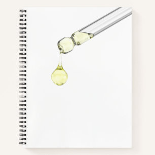 Cuaderno Sacar suero amarillo de una pipeta