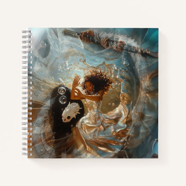 Cuaderno Sacerdotes de vestimenta plateada Occult Dark Witc (Anverso)
