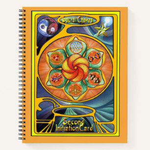 Cuaderno Sacral Chakra Mandala