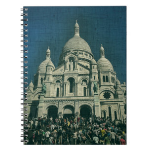 Cuaderno Sacré-Coeur Montmartre París Francia Arquitectura