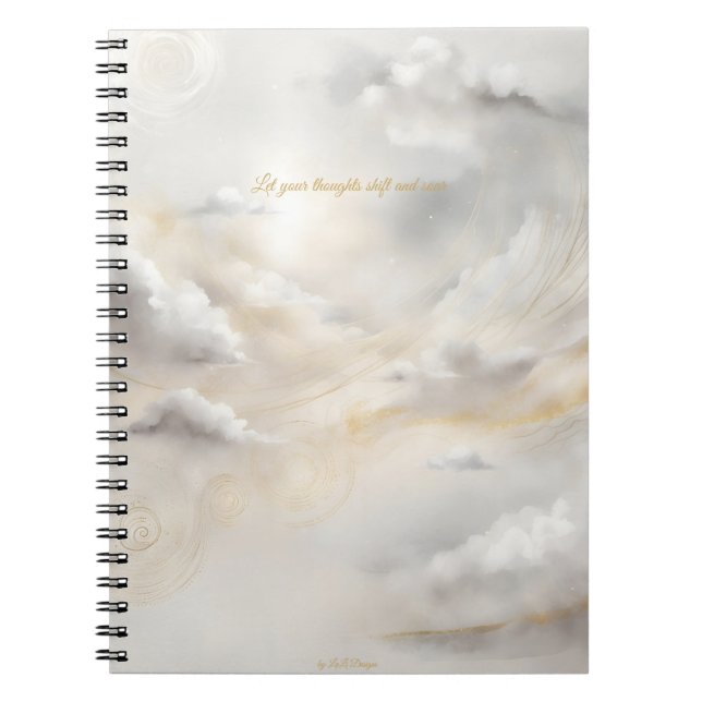 Cuaderno Sacred Cloud Veil Journal (Frente)