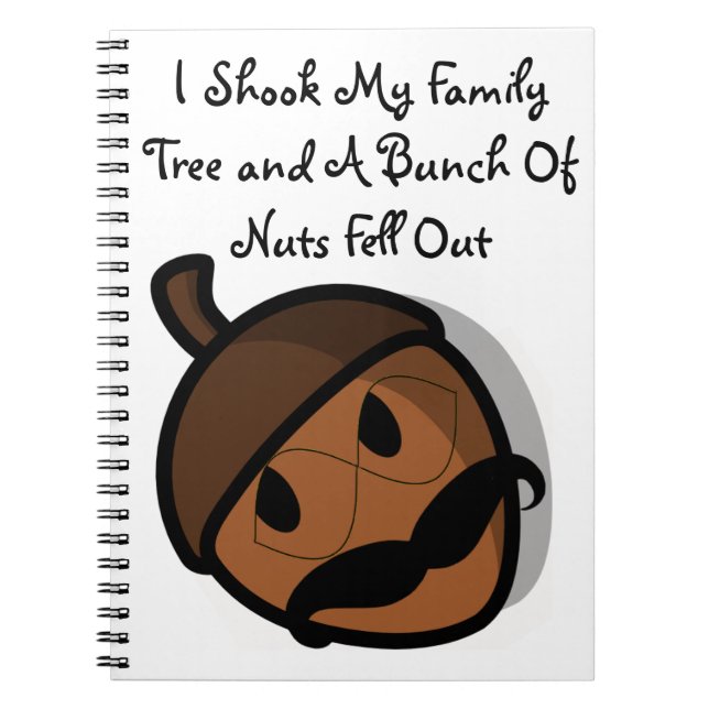 Cuaderno Sacudí mi árbol de familia (Frente)
