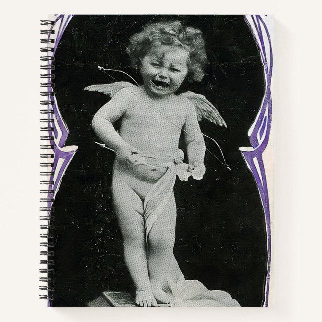 Cuaderno Sad Cherub Angel Print (Anverso)