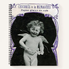 Cuaderno Sad Cherub Angel Print