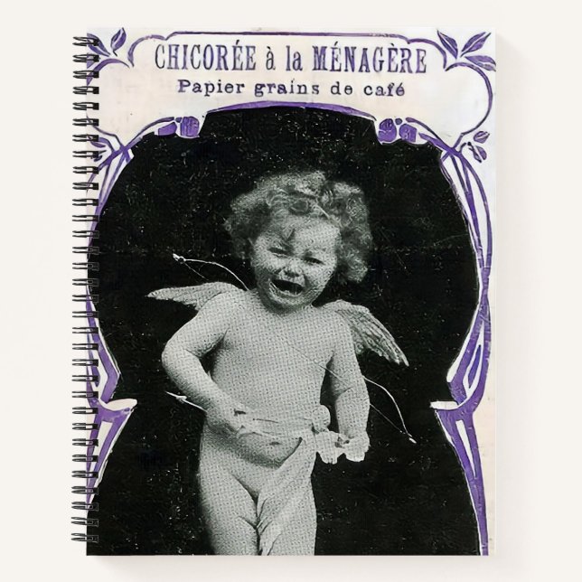 Cuaderno Sad Cherub Angel Print (Anverso)