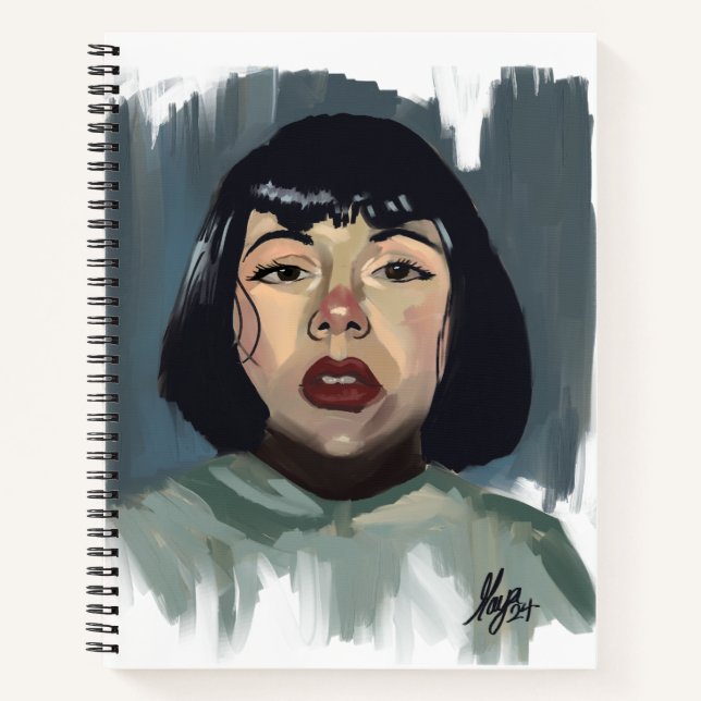 Cuaderno Sad eyes (Anverso)