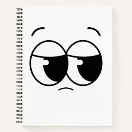 Cuaderno Sad face Notebook