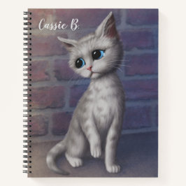 Cuaderno Sad Kitty Personalizado