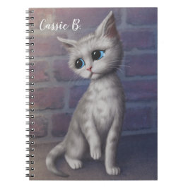 Cuaderno Sad Kitty Personalizado