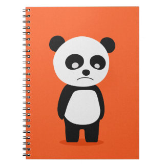 Cuaderno Sad Panda