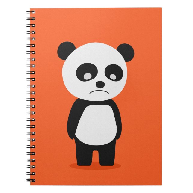 Cuaderno Sad Panda (Frente)