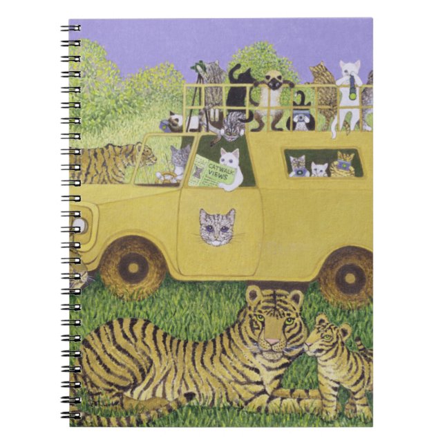 Cuaderno Safari del gato (Frente)