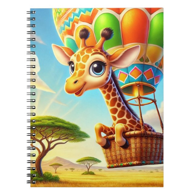 Cuaderno Safaria hacia el cielo (Frente)