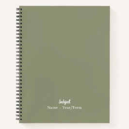 Cuaderno Sage