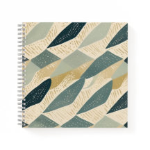 Sage Coastal Batik Parang Inspirado en Geométrico