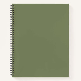 Cuaderno Sage Green Color sólido