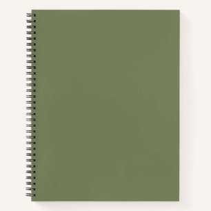 Cuaderno Sage Green Color sólido