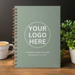 Cuaderno Sage Green Logo l Profesional Branding Business